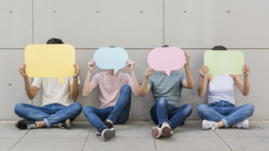 speech bubbles
