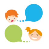 speech bubble, child